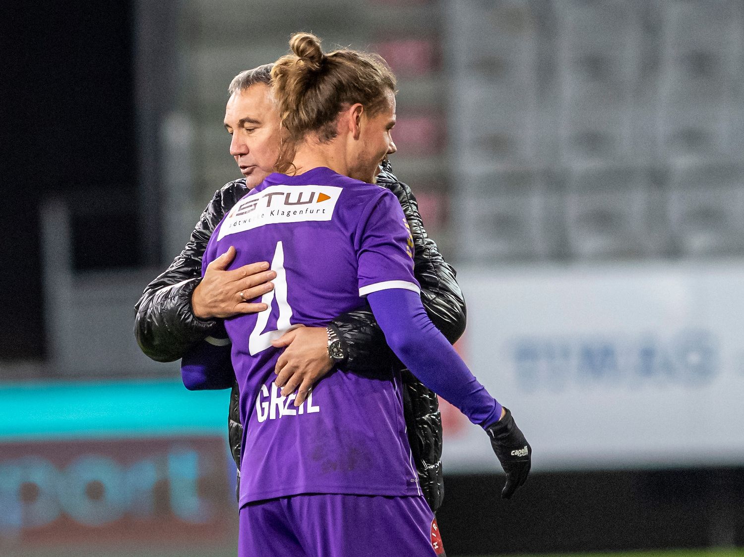 Peter Pacult ist vom Verbleib von Patrick Greil überzeugt. 