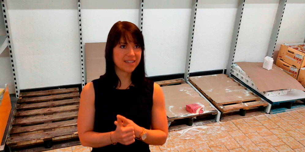 Ernährungsspezialistin Alina Leitinger im <em>