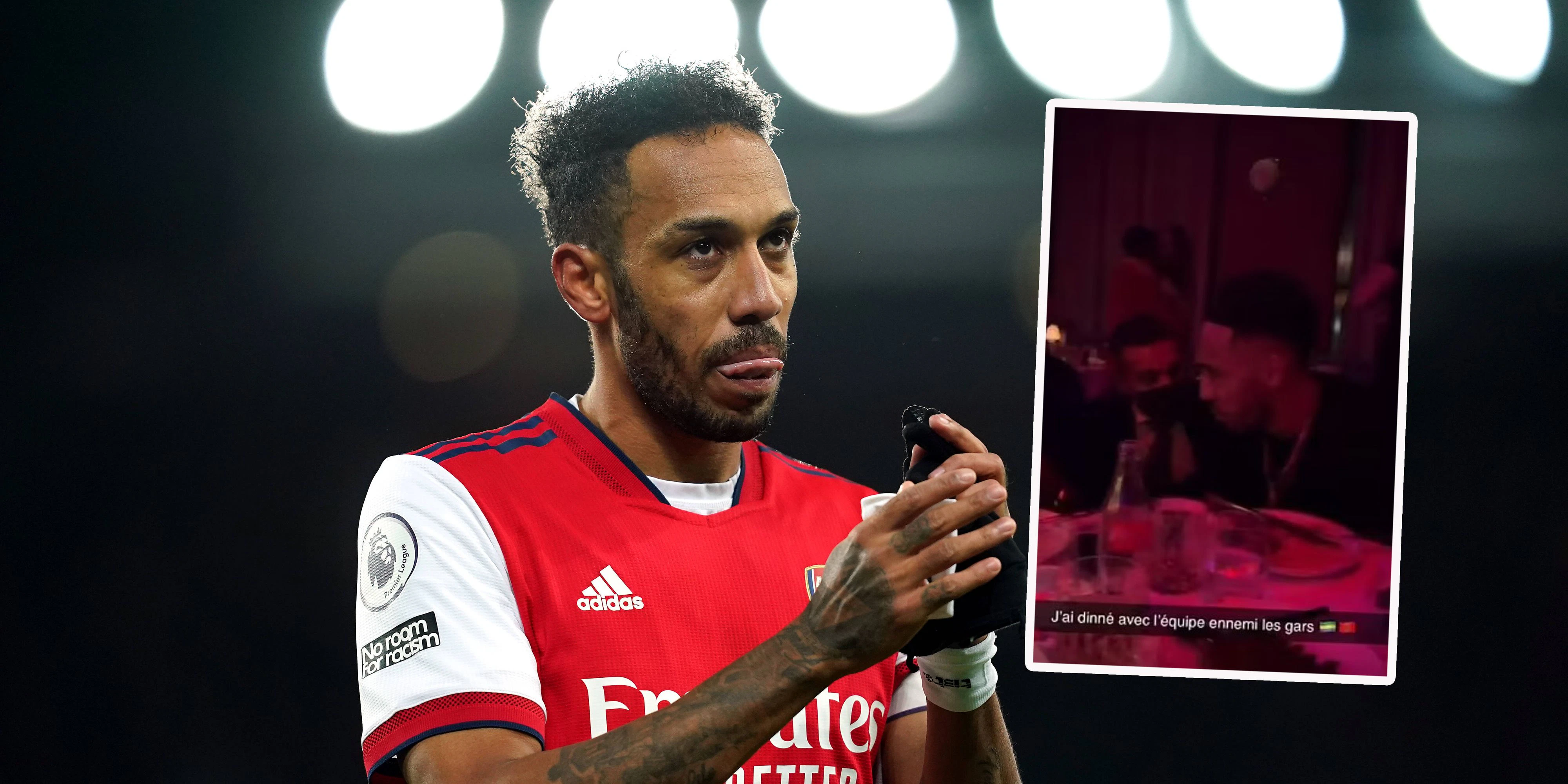 Pierre-Emerick Aubameyang wurde in Dubai beim Partymachen gefilmt.