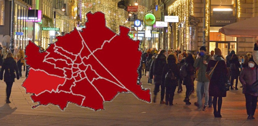 Die Corona-Zahlen in Wien steigen drastisch an.
