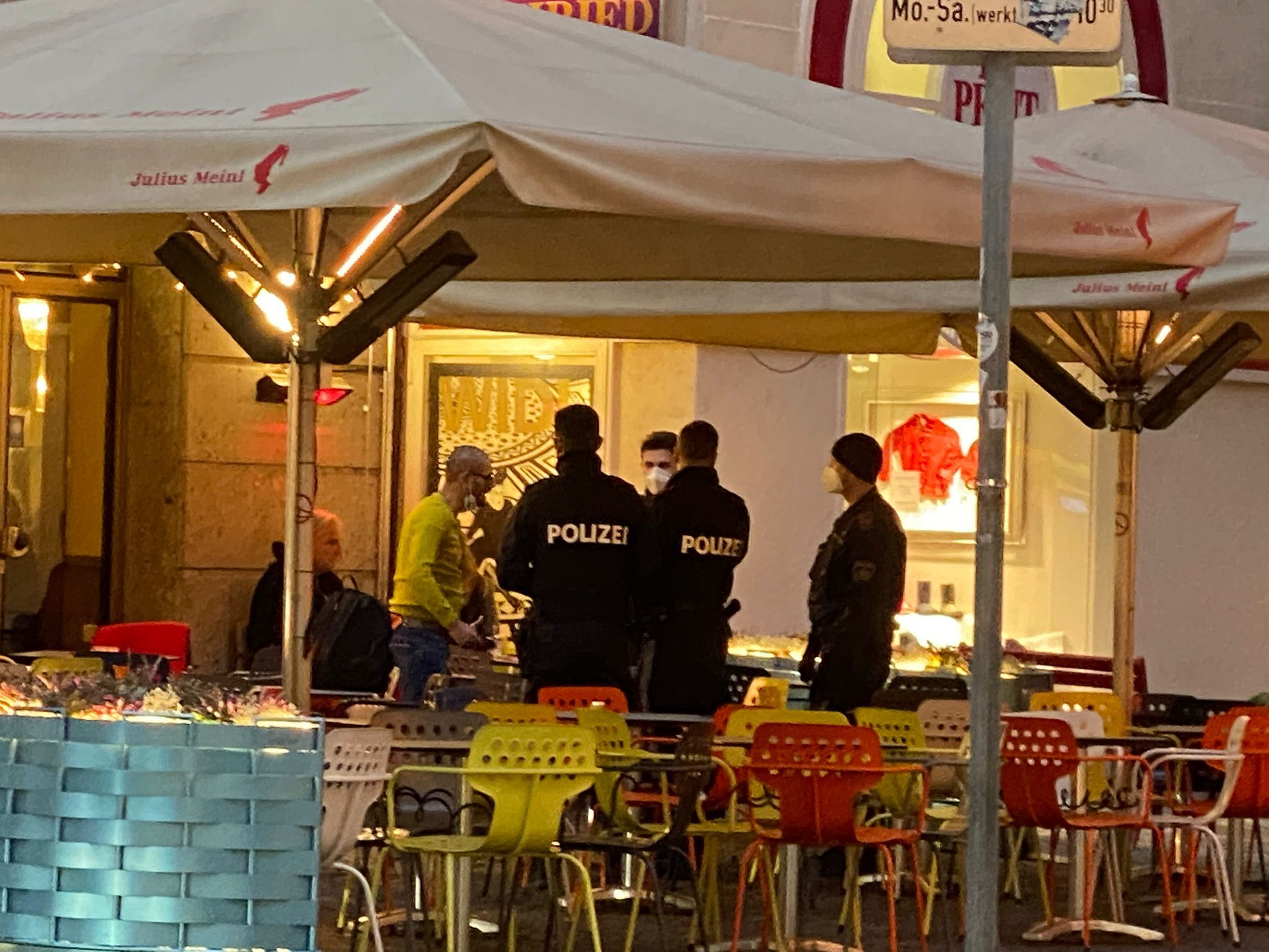 Polizei-Kontrollen werden verstärkt.