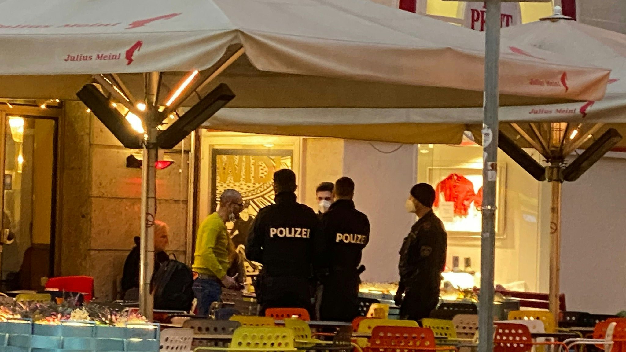 Polizei-Kontrollen werden verstärkt.