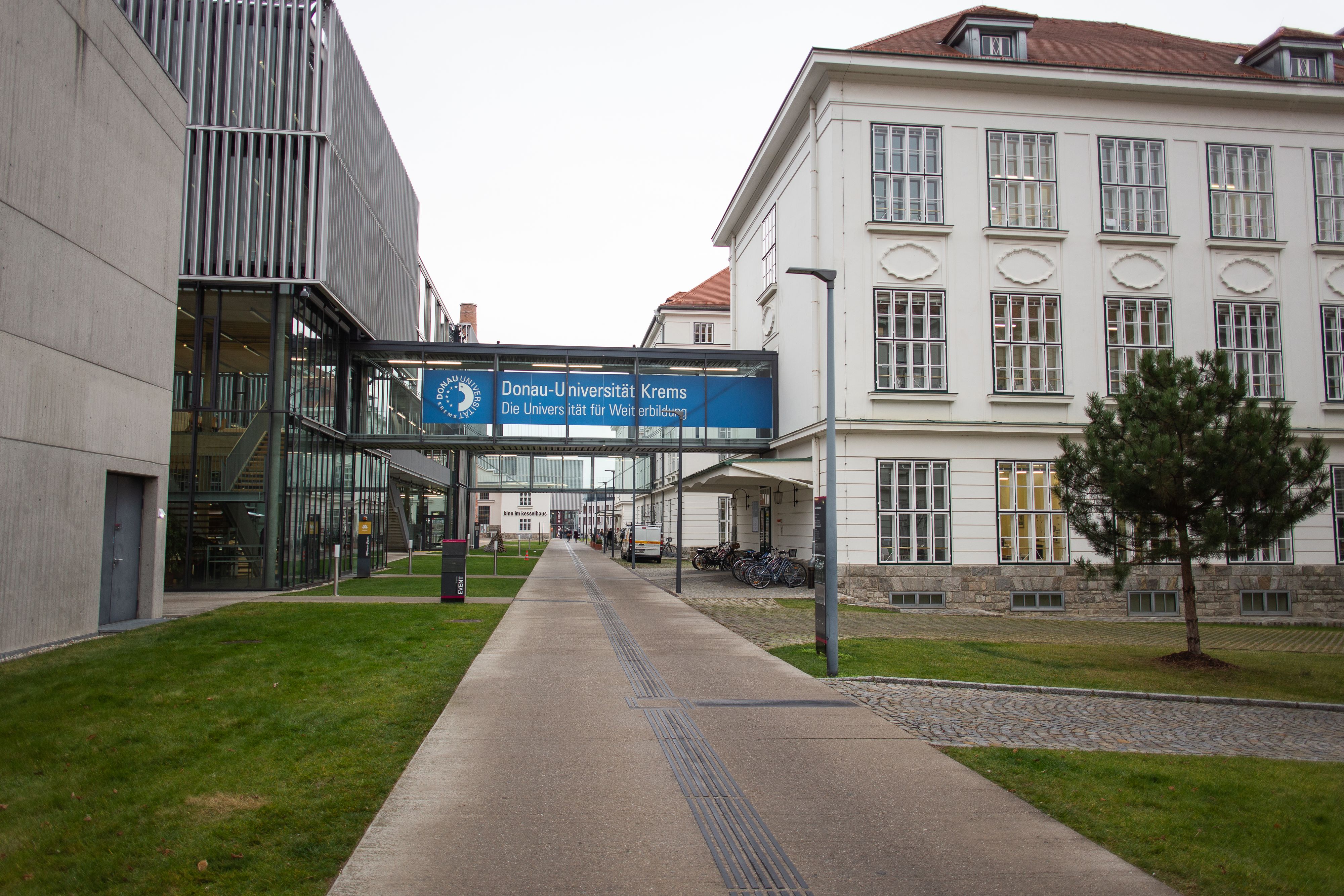 Die Donau-Uni in Krems.