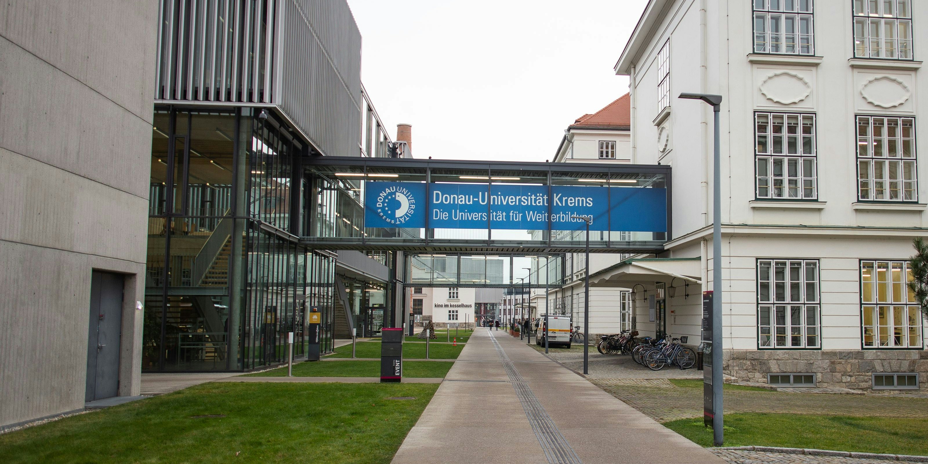 Die Donau-Uni in Krems.