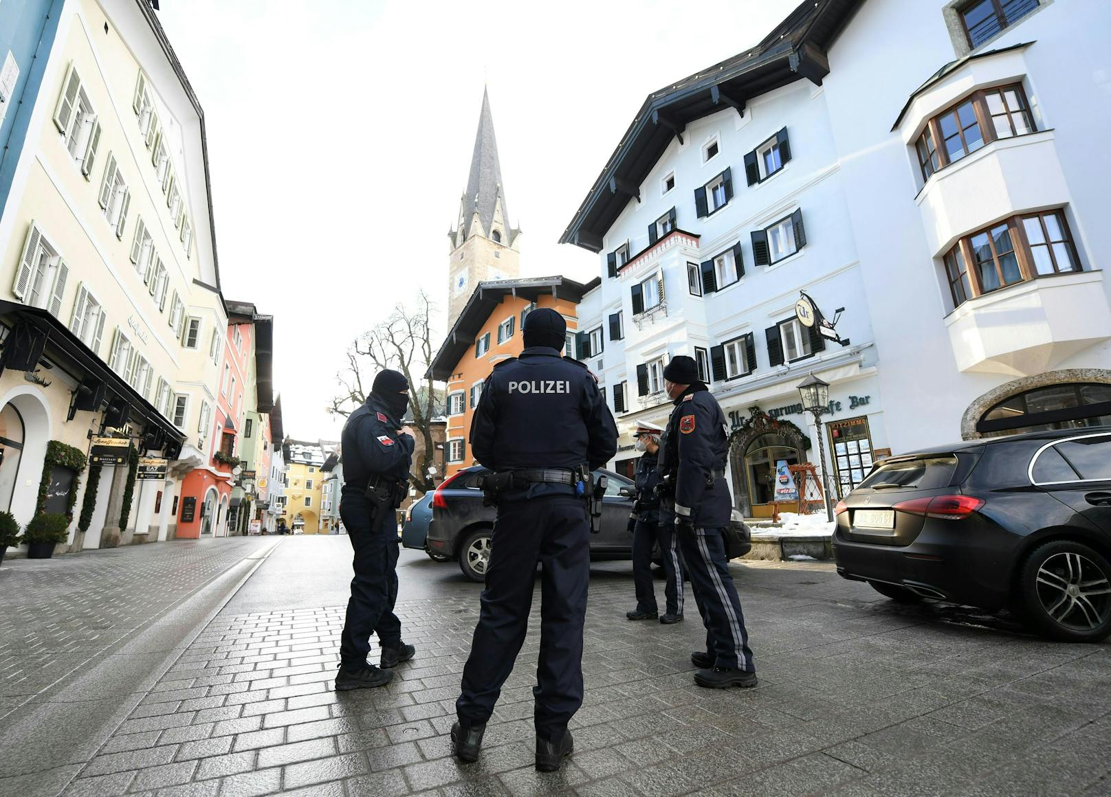 Polizeieinsatz in Kitzbühel. Symbolbild. 