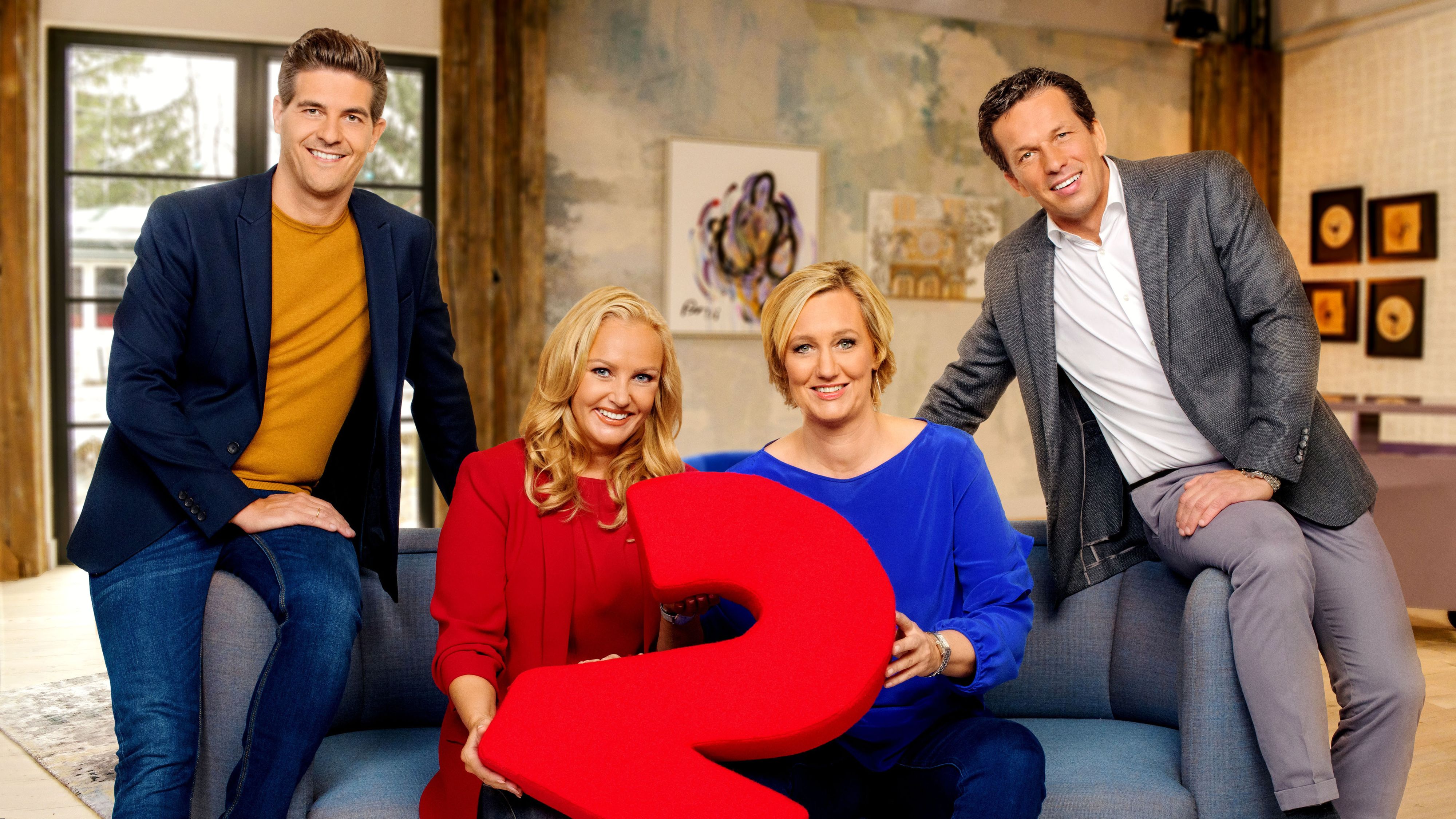 "Studio 2", Verena Scheitz und Norbert Oberhauser bzw. Birgit Fenderl und Martin Ferdiny 