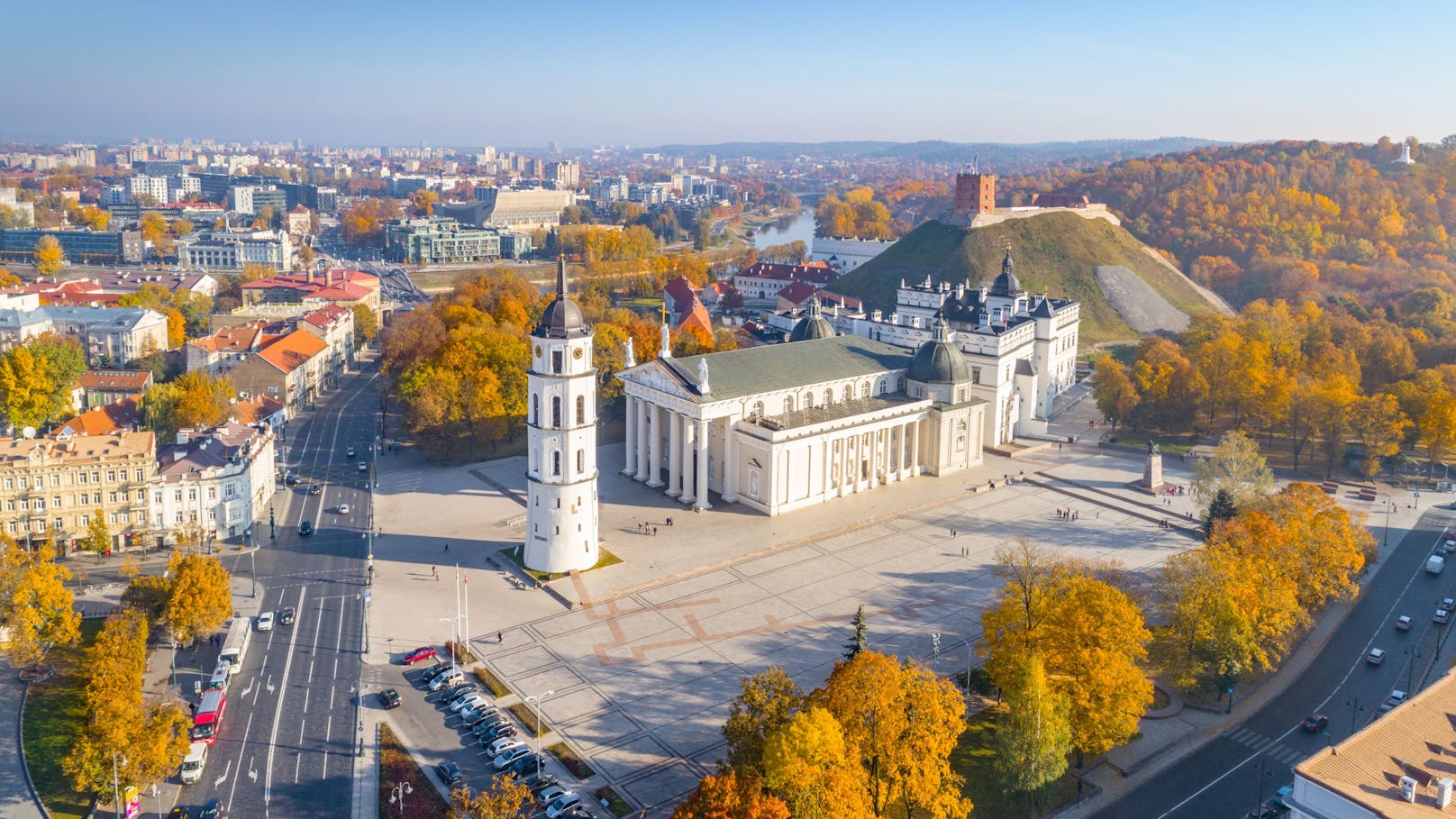 Die litauische Hauptstadt Vilnius