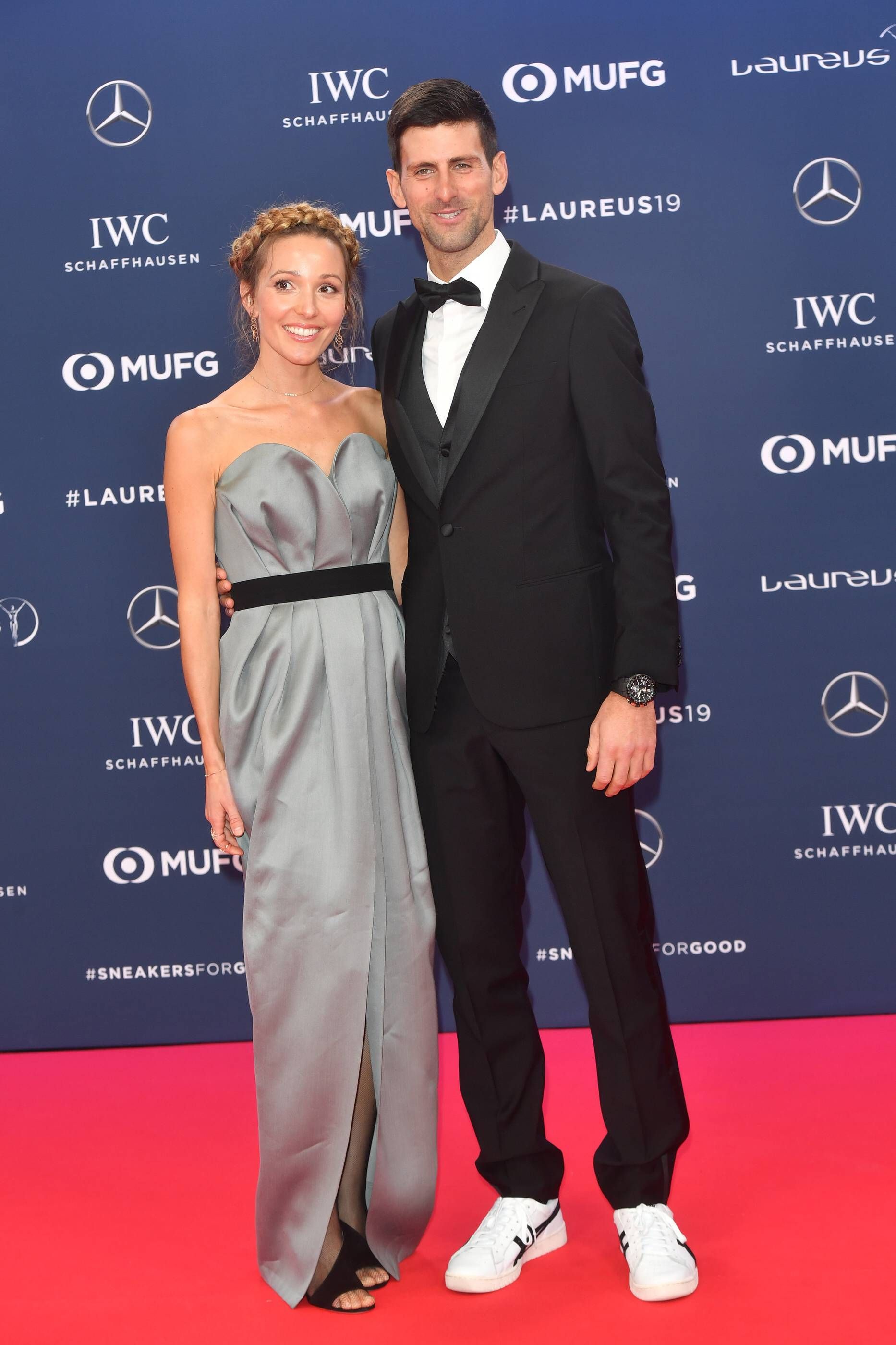 Jelena und Novak Djokovic