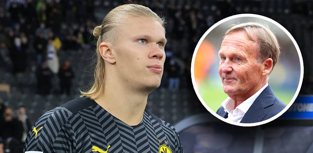 Hans-Joachim Watzke spricht über die Zukunft von Erling Haaland. 