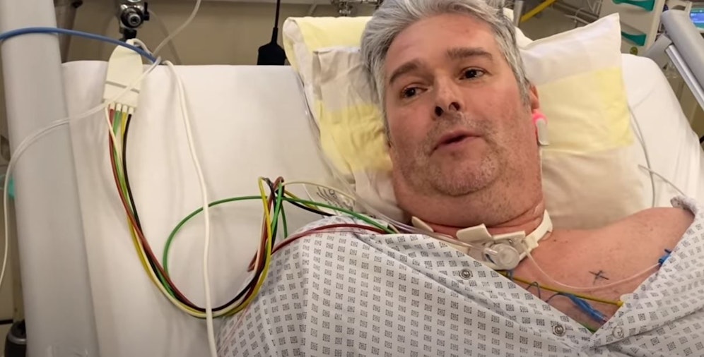 Jetzt bereut der Mann, dass er sich nicht impfen ließ.