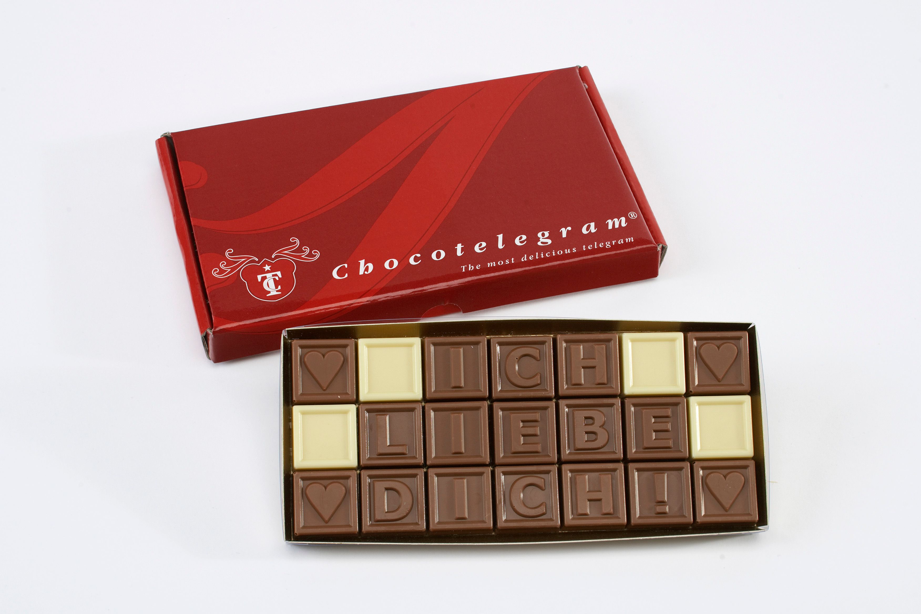"Ich Liebe Dich" Chocotelegram