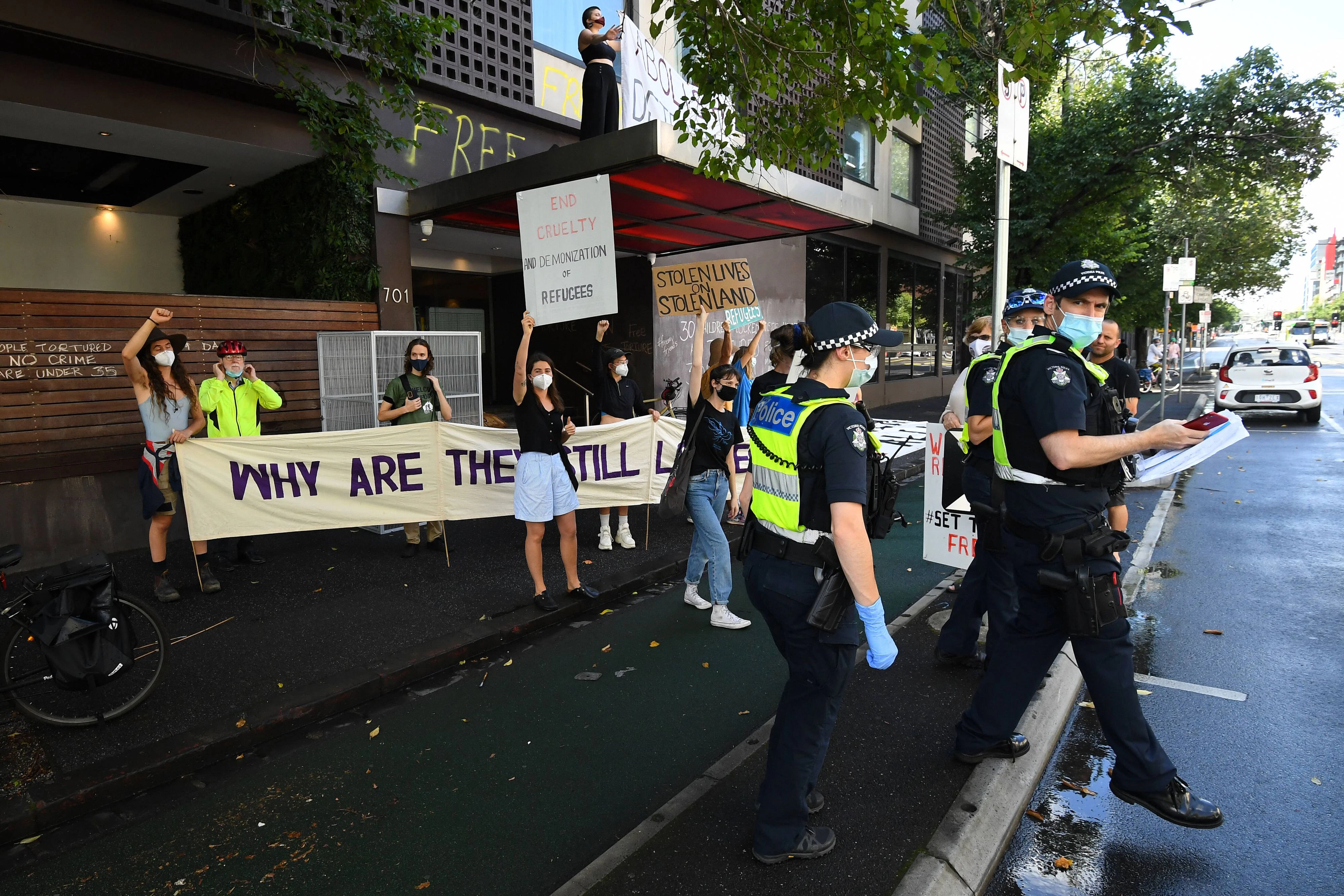 Aufregung in Melbourne