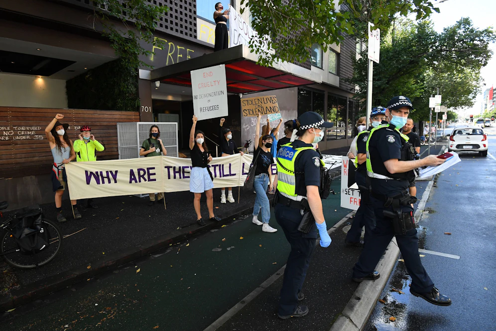 Aufregung in Melbourne