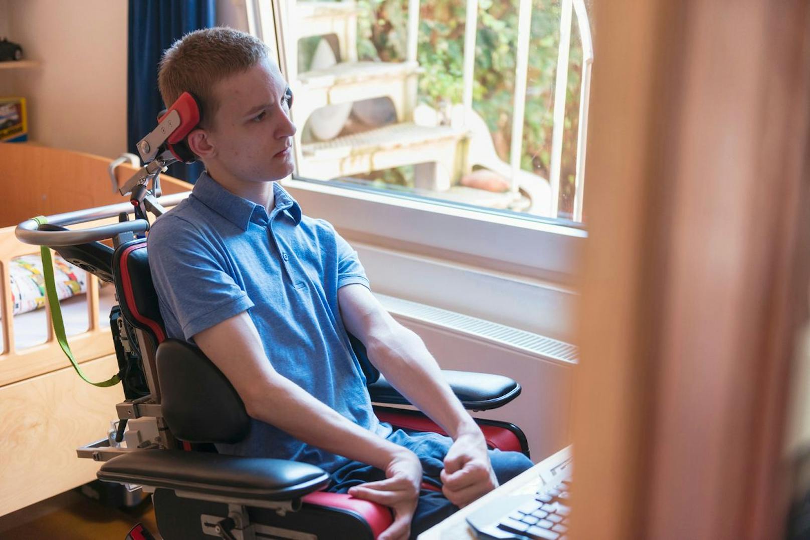 ALS-Patienten sind früher oder später auf den Rollstuhl angewiesen.&nbsp;