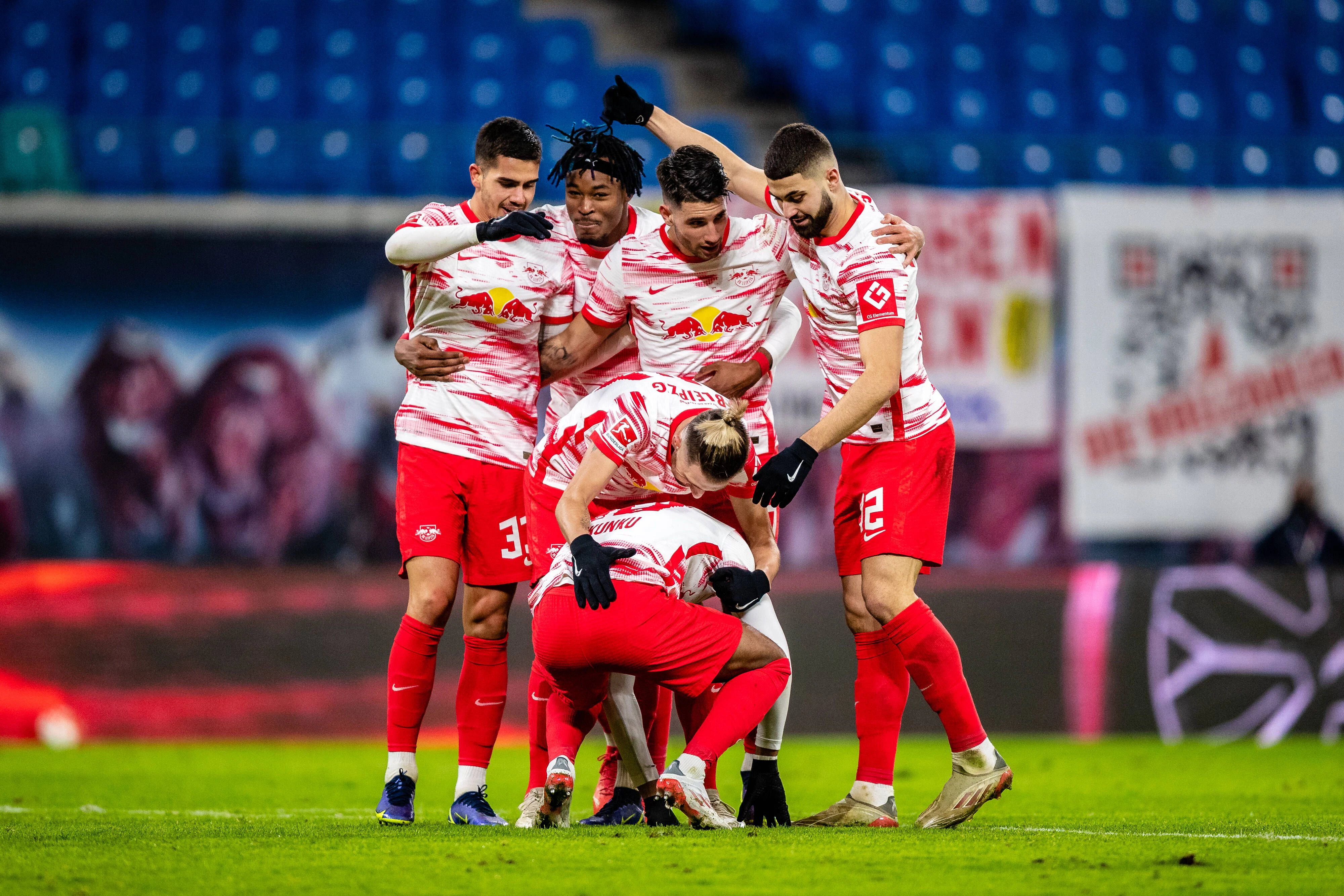 RB LEipzig startet mit einem Kantersieg ins neue Jahr. 
