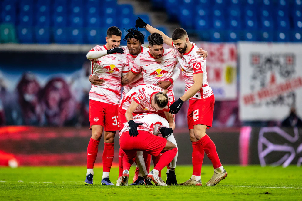 RB LEipzig startet mit einem Kantersieg ins neue Jahr. 