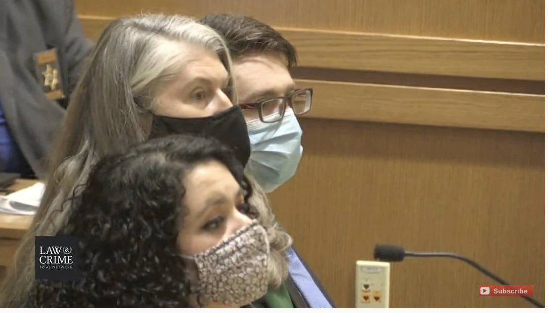 Chandler Halderson vor Gericht.