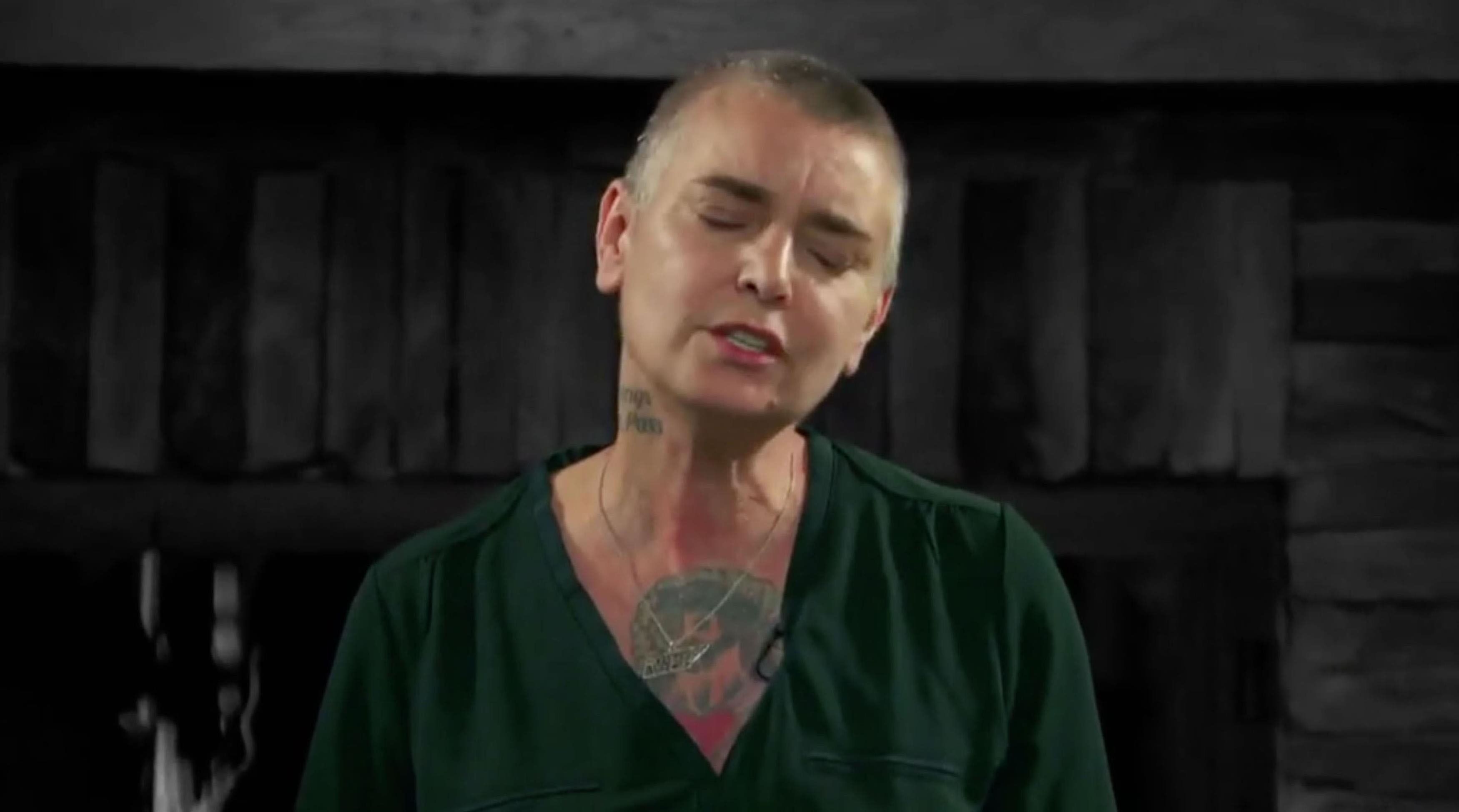 Sinead O'Connor ist am Boden zerstört.