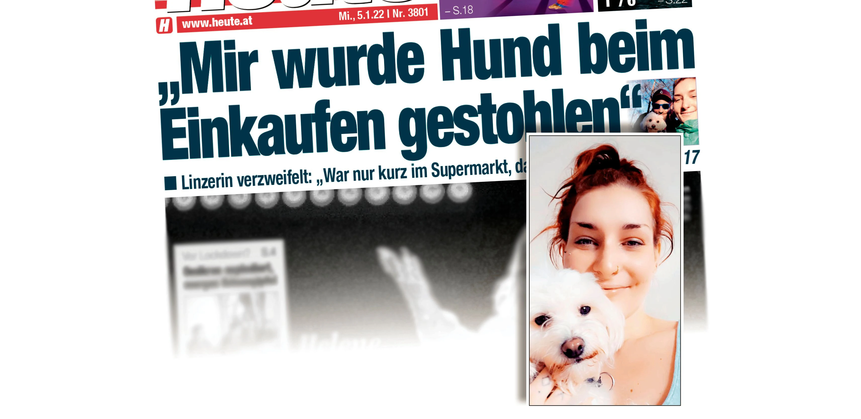Nach unserem Bericht vergangene Woche wurde die Hündin in einem Linzer Tierheim abgegeben.