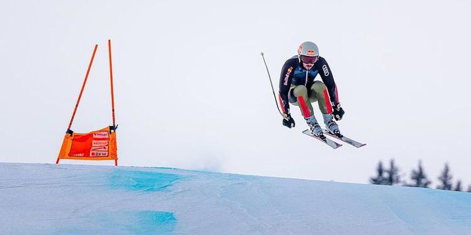 Marcel Hirscher testet die Speed-Ski.