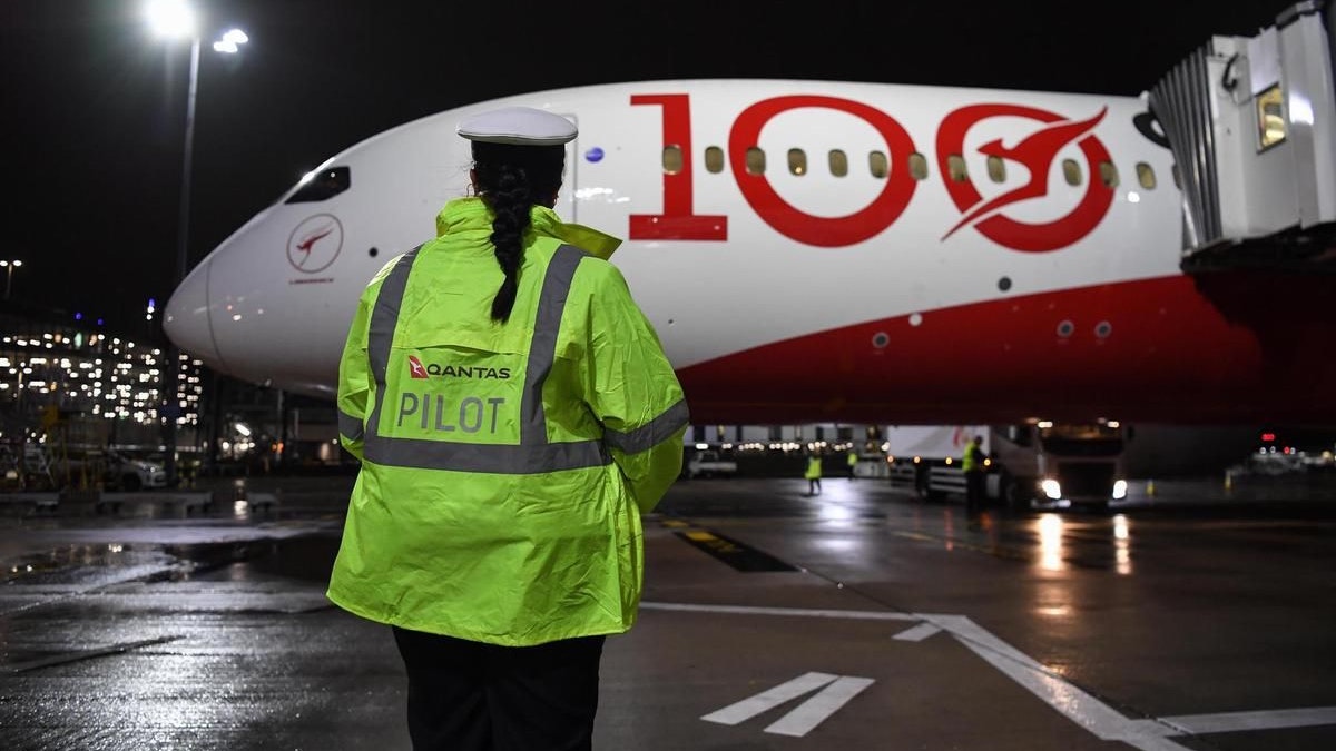 Bei der australischen Fluggesellschaft Qantas kam es zu Zwischenfällen.