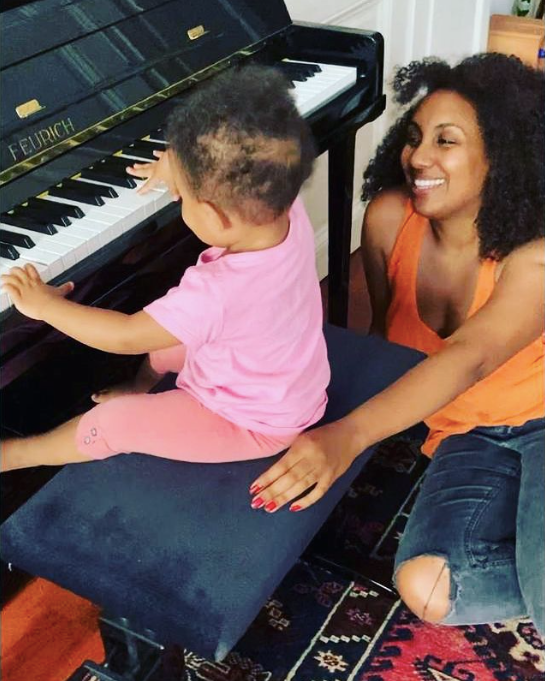 Ana Milva Gomes mit ihrer Tochter Isabella Rose