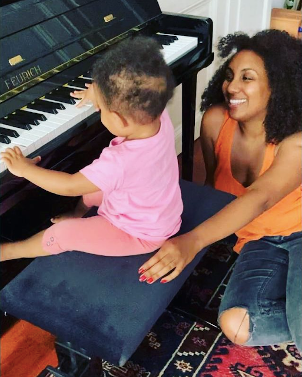 Ana Milva Gomes mit ihrer Tochter Isabella Rose