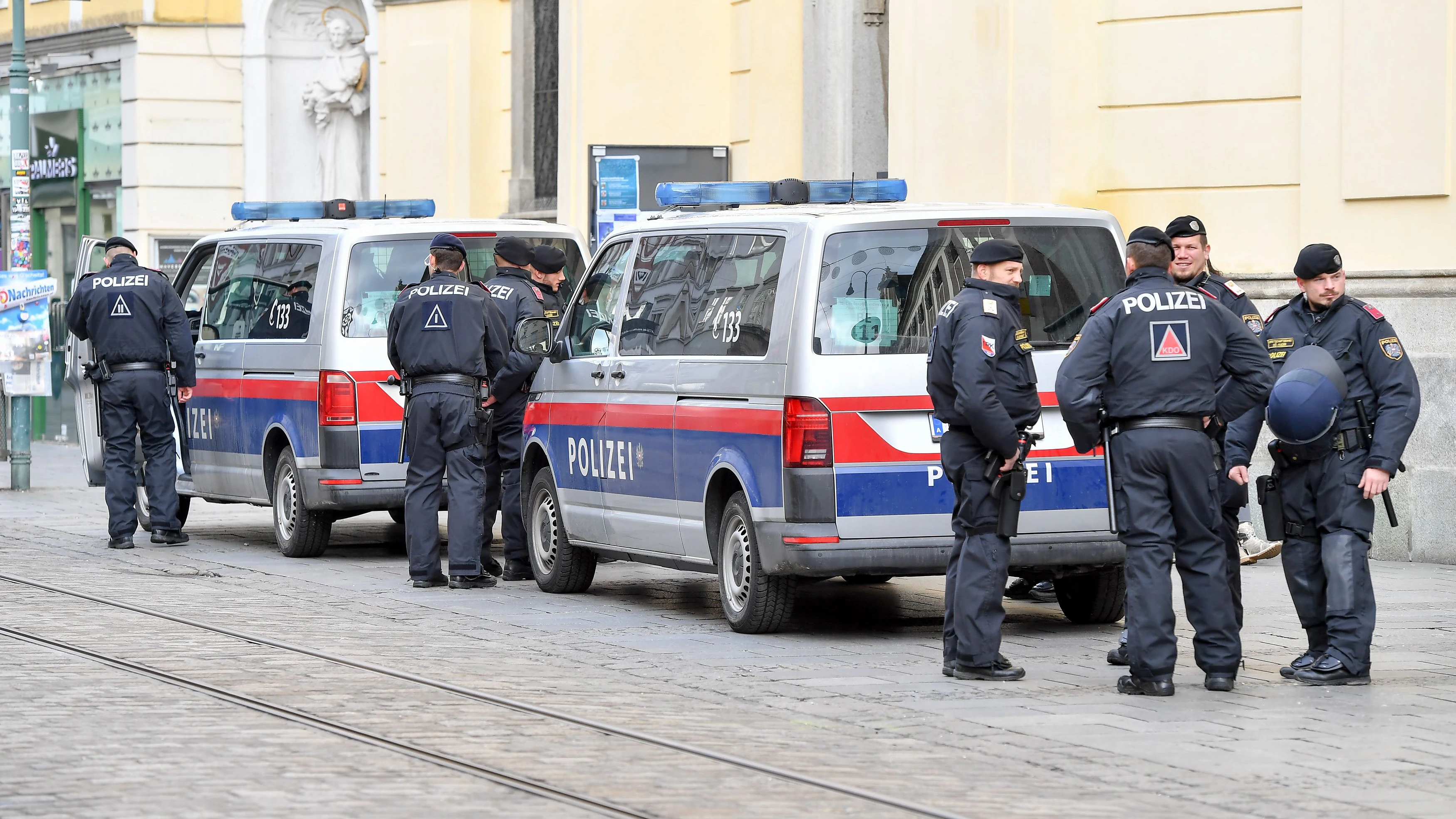 Polizei-Einsatz in Linz (Archivfoto).