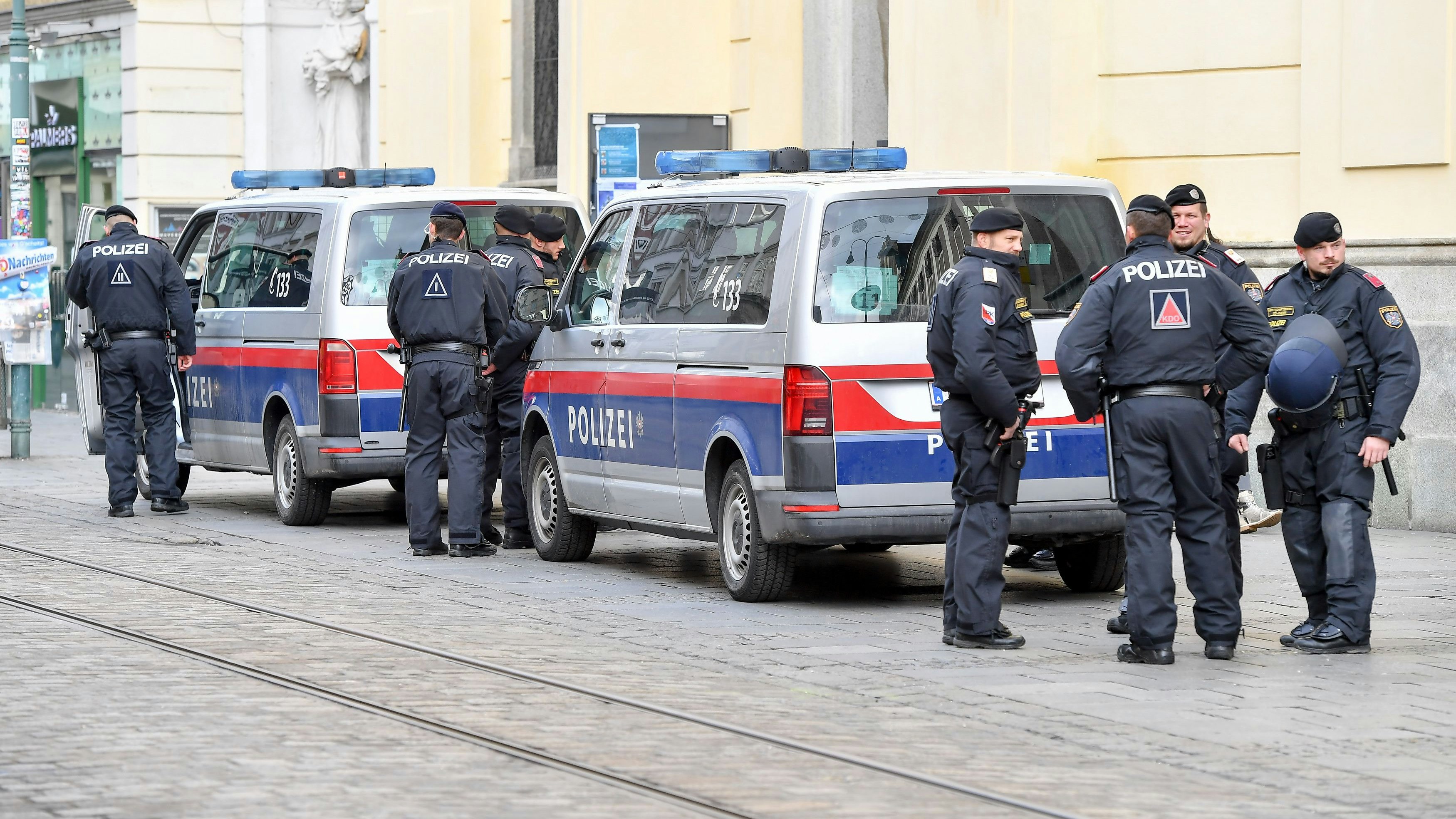 Polizei-Einsatz in Linz (Archivfoto).