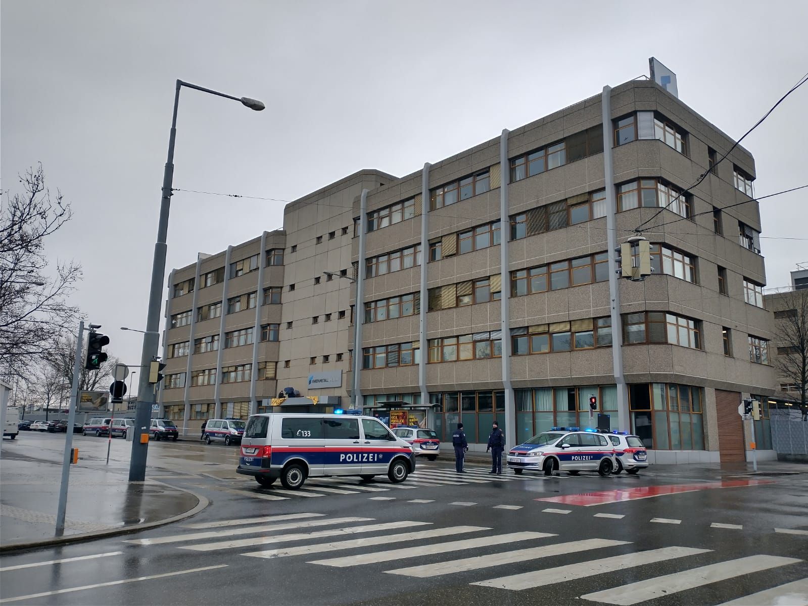 Großes Polizeiaufgebot in Wien-Liesing