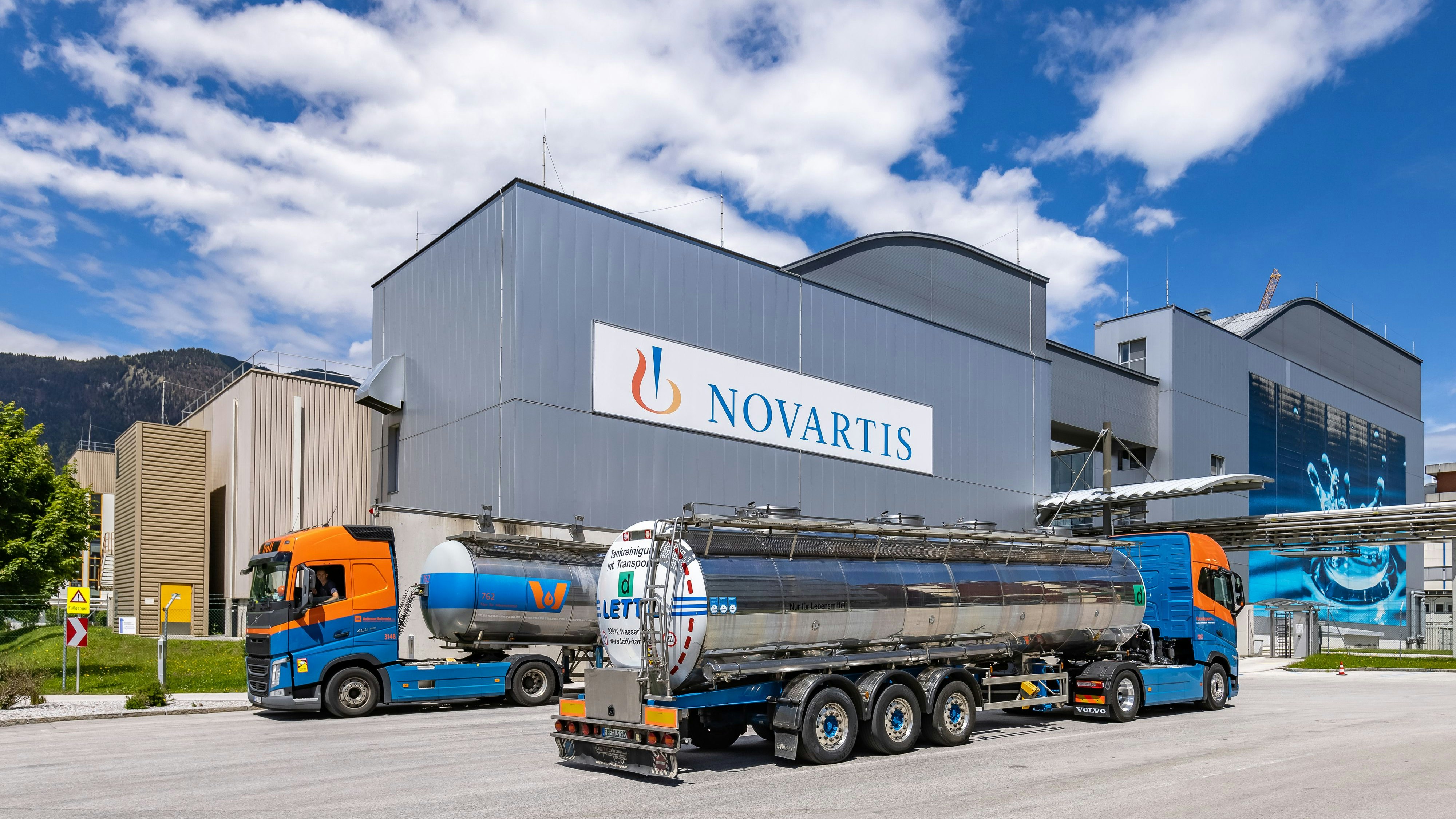 Der Pharmakonzern Novartis produziert an seinem Tiroler Standort in Kundl den Corona-Impfstoffkandidaten von CureVac.