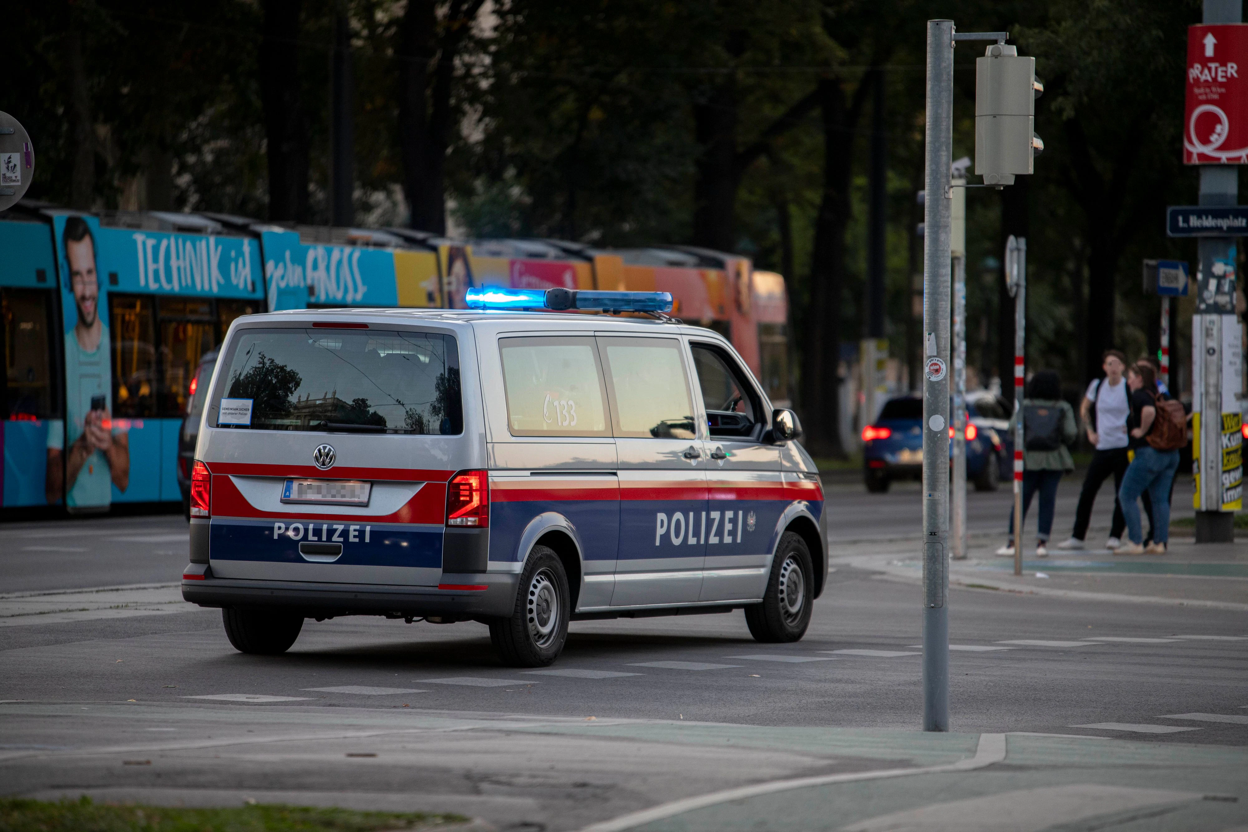 Die Polizei nahm die bewaffnete Frau in Wien-Favoriten fest.