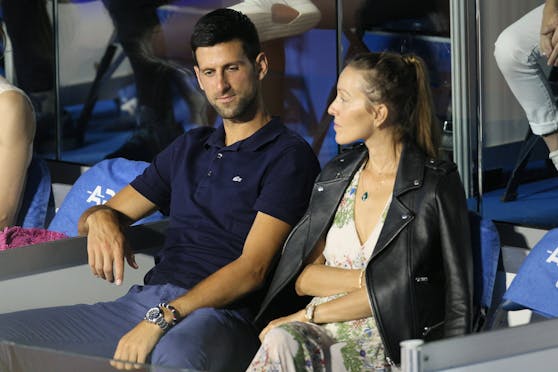 Novak und Jelena Djokovic