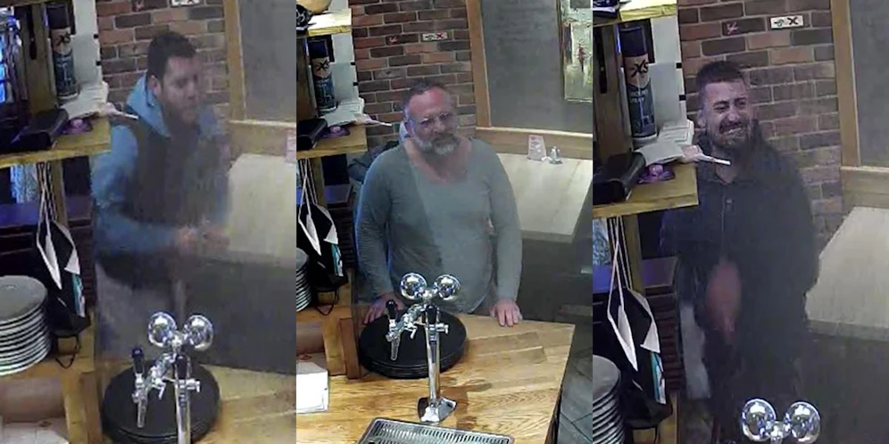 Die Polizei sucht nach diesen Verdächtigen und bittet um Hinweise.