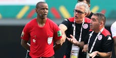 Afrika Cup: Schiedsrichter pfeift in 86. Minute ab