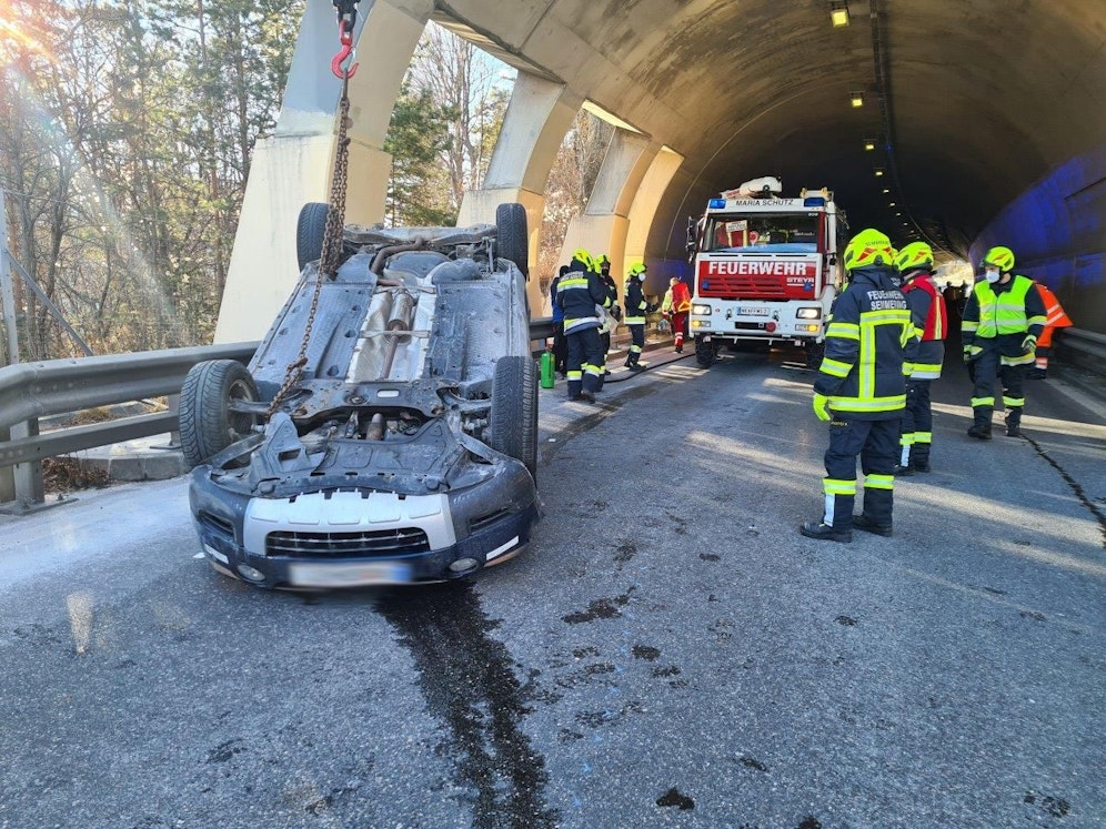 Schwerer Verkehrsunfall auf der S6
