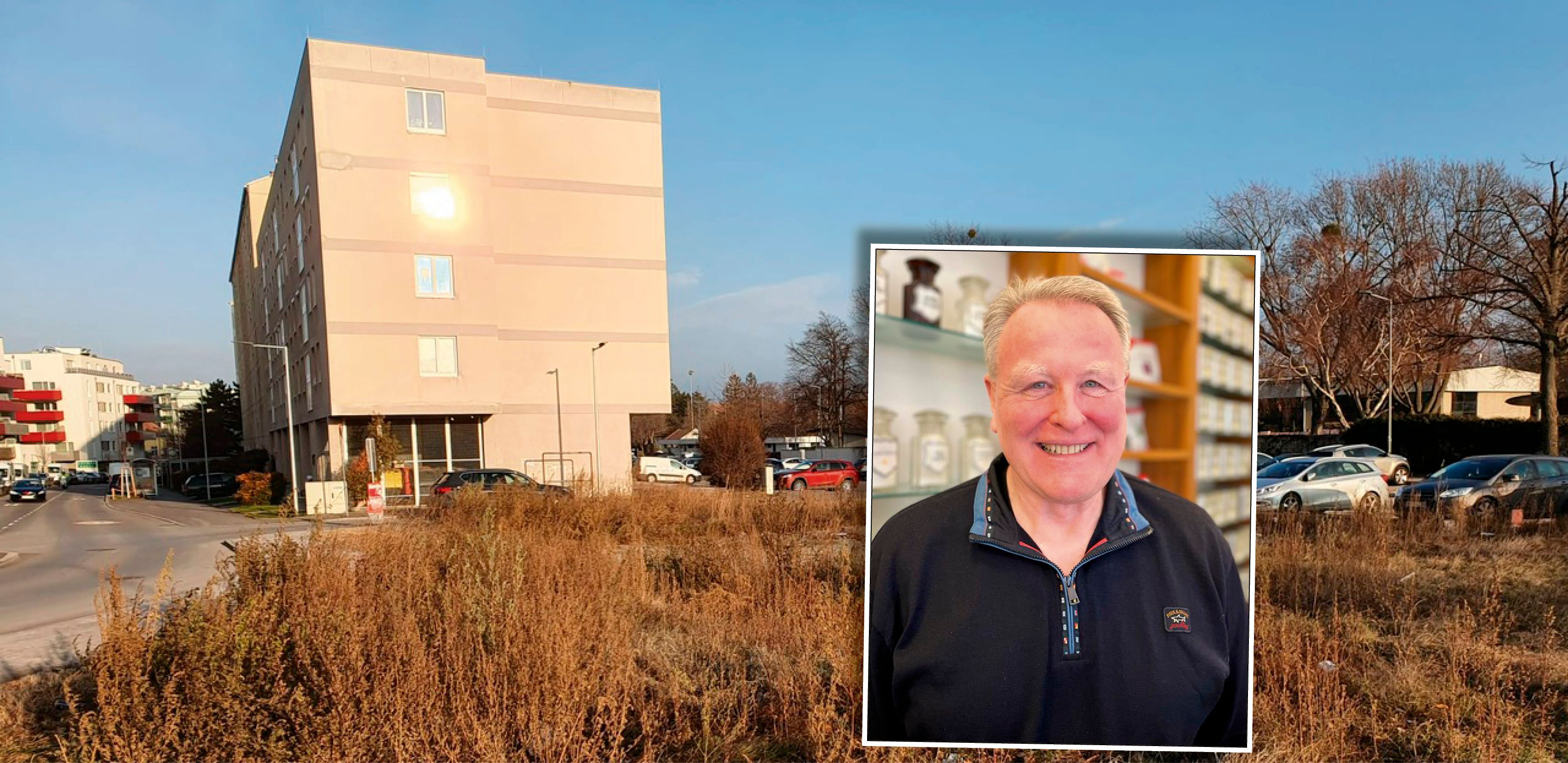 Müller-Uri baut Apotheke in Schwechat