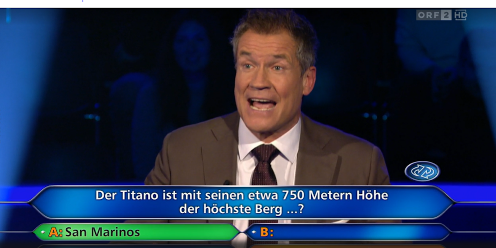 Armin Assinger konnte sich nicht länger zurückhalten.