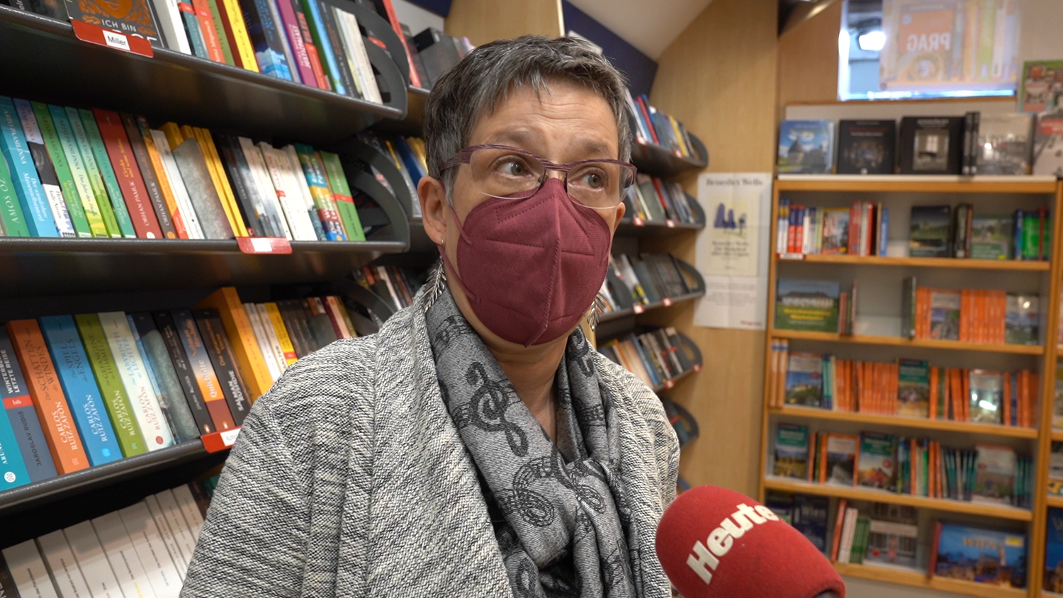 Die Wiener Buchladen-Besitzerin bekam die geballte Ladung Wut ab.