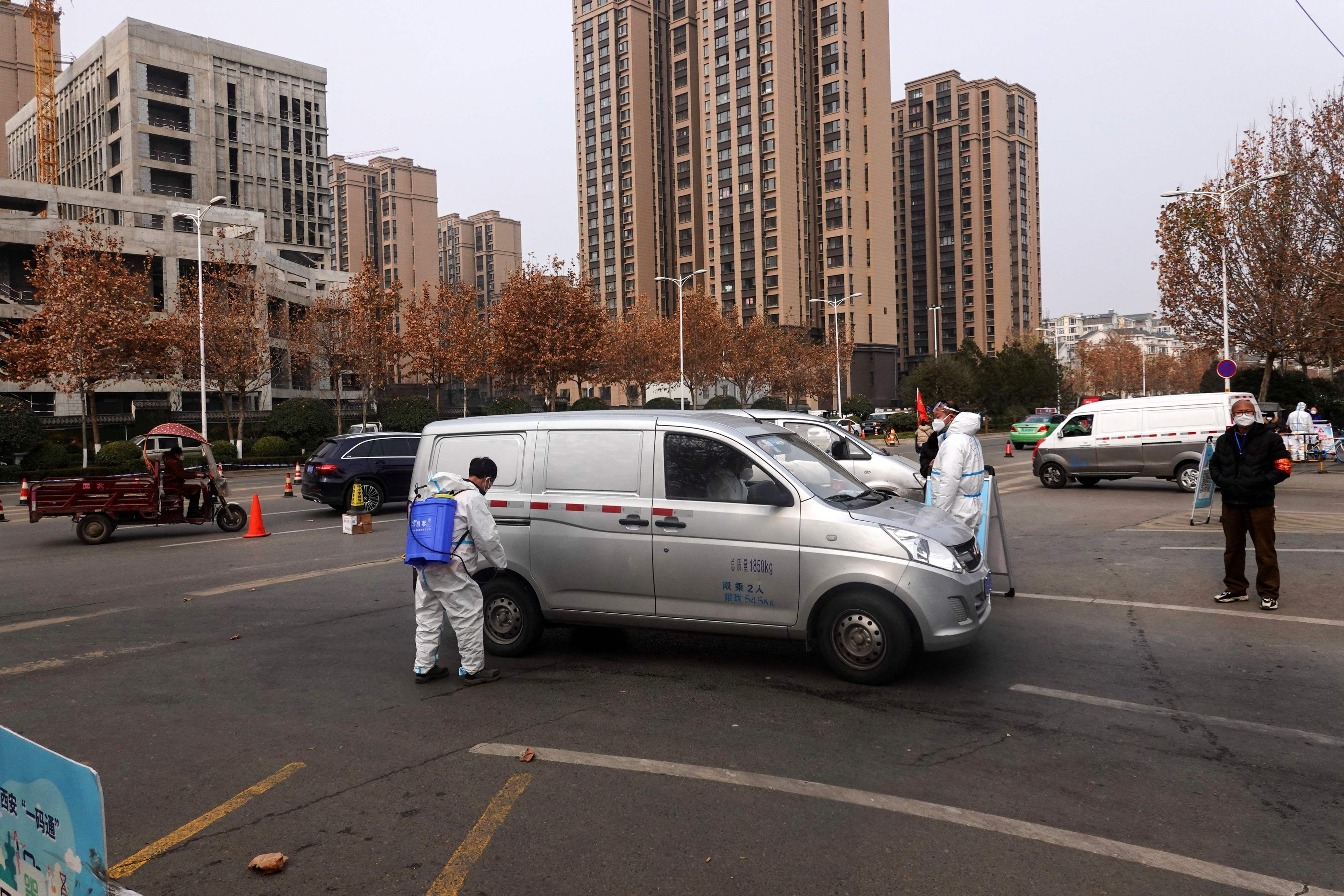 In Xi´an gelten nach wie vor strenge Corona-Maßnahmen. 