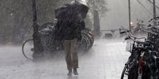 Warnstufe ROT! Regen-Walze überrollt jetzt Österreich