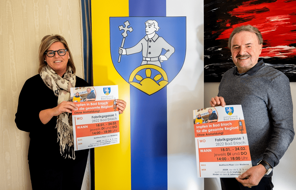 Bürgermeister Johann Rädler setzt auch auf die Impfung.