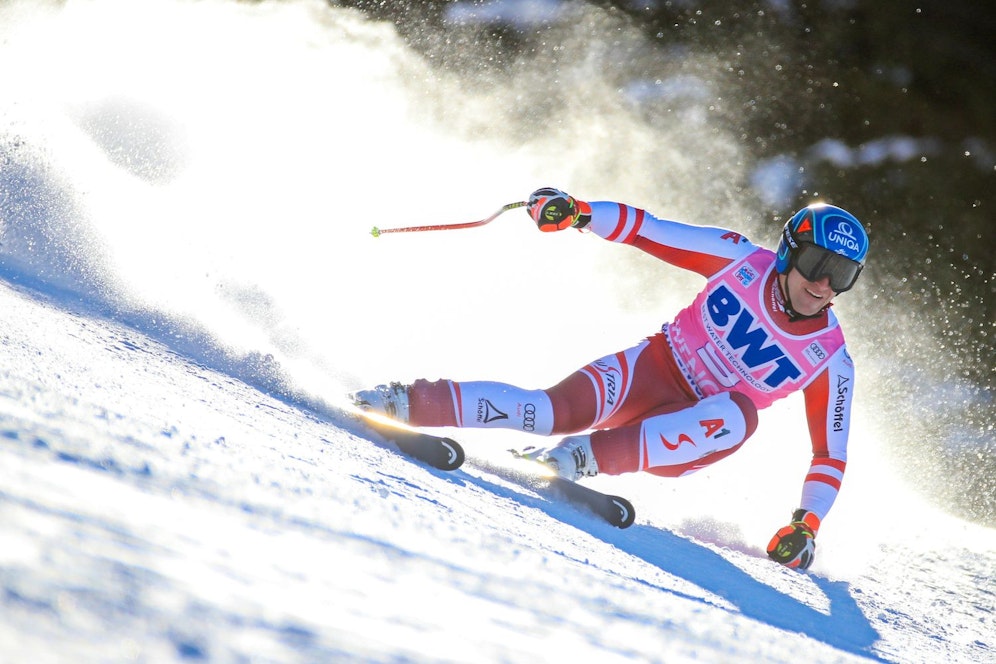 Matthias Mayer in Wengen. 