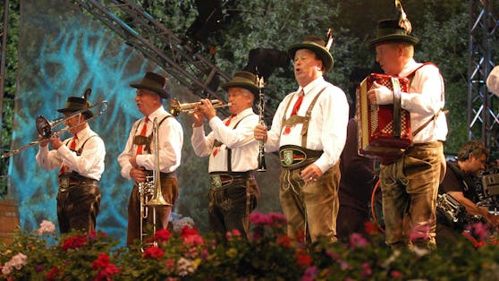 Die Kern Buam beim "Wenn die Musi spielt"-Frühjahrs Open Air in Gamlitz im Jahr 2005