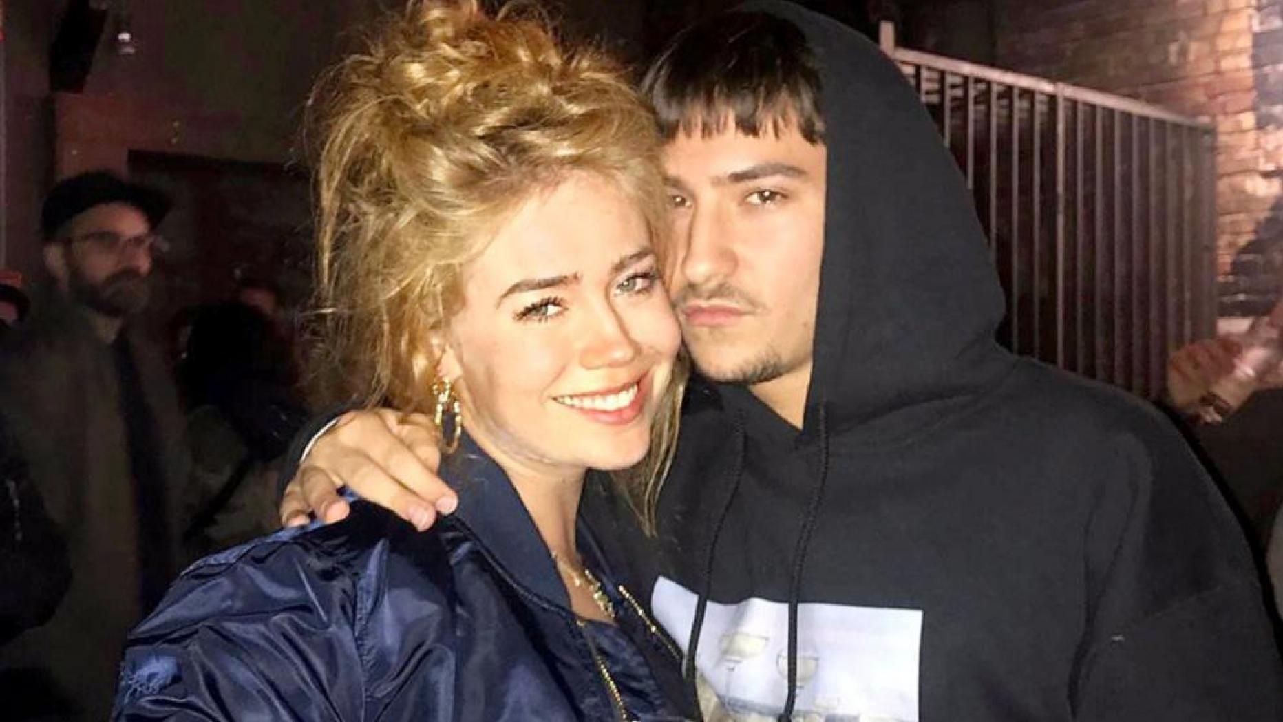 Palina Rojinski und Yung Hurn.