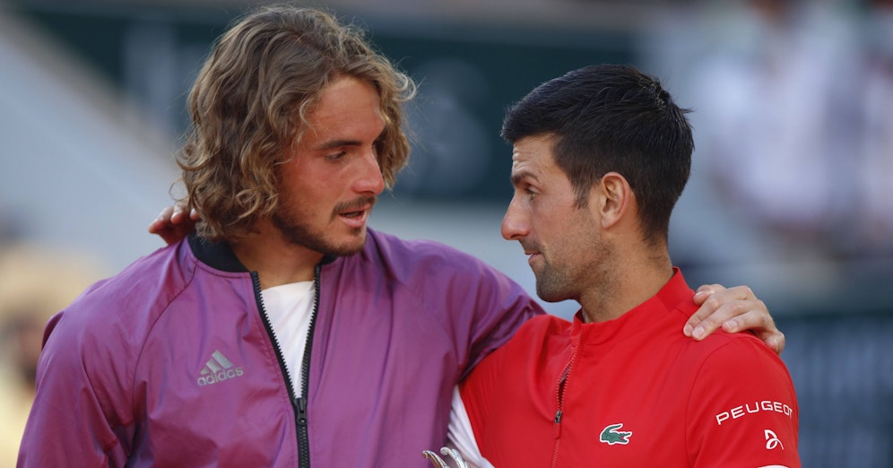 Stefanos Tsitsipas, Novak Djokovic