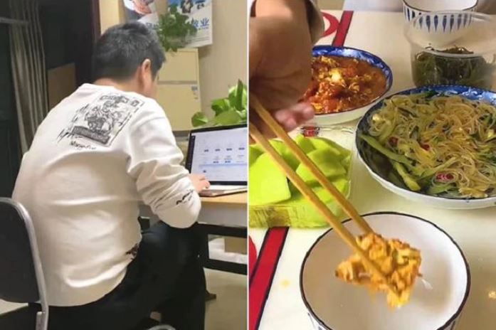 Der junge Mann wollte Wang mit seinen Kochkünsten überzeugen.&nbsp;