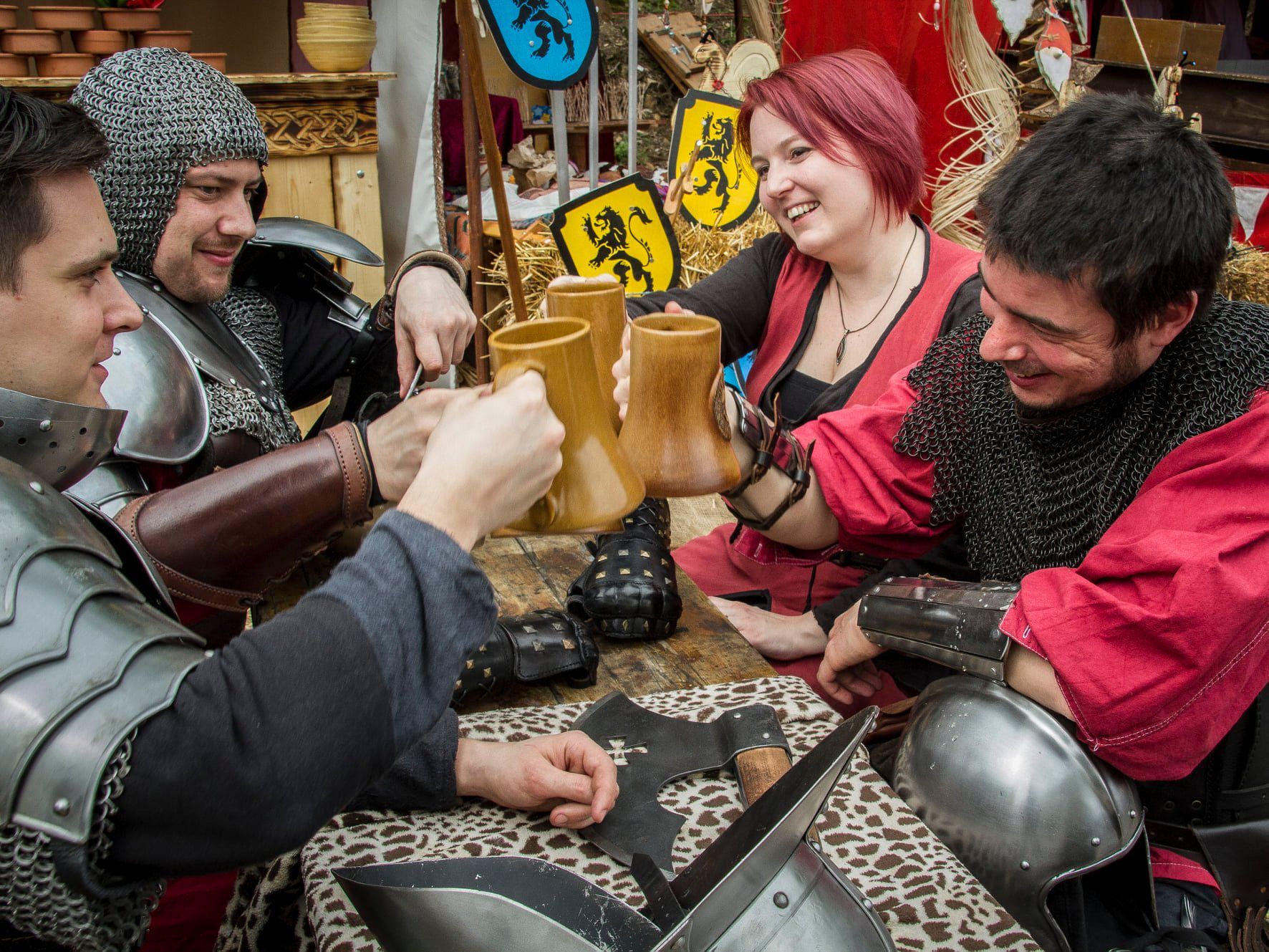 Auf der Burgruine Aggstein darf wieder gefeiert werden.