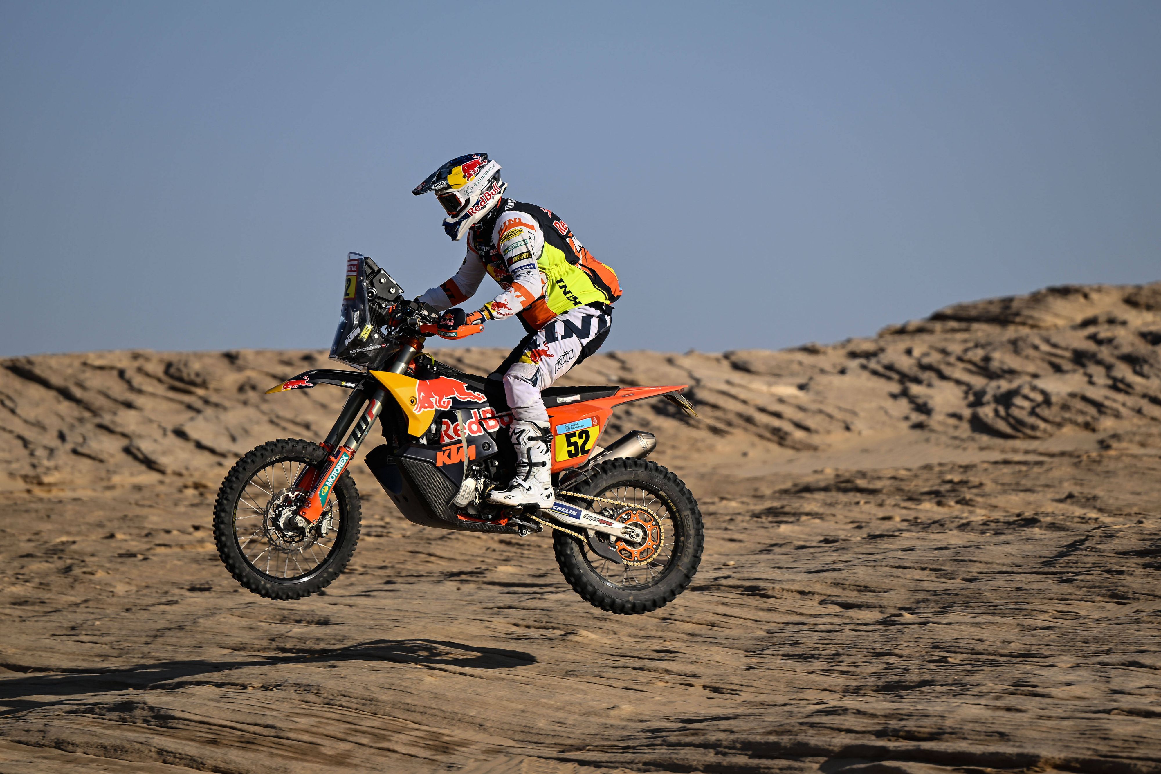 Matthias Walkner landet bei der Rallye Dakar auf dem dritten Gesamtrang. 
