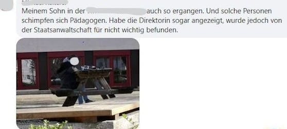 Voitsberg ist kein Einzelfall - auch in NÖ schrieb ein Bub draußen einen Test.